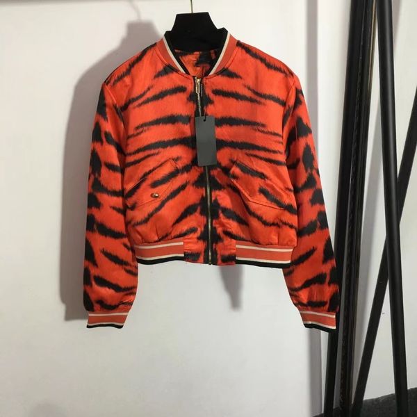 women's jackets brand tiger print zip brand tiger print jacket 221118, Black;brown
women's jackets brand tiger print zip brand tiger print jacket 221118, Black;brown