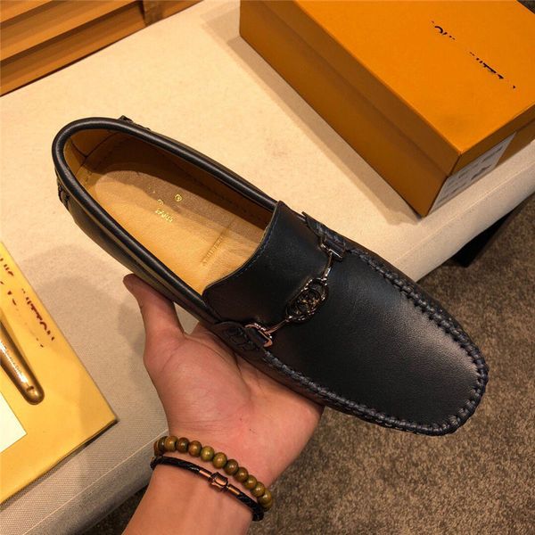 genuine leather mesh men loafers shoe designer luxury breathable men's casual shoes soft rubber driving flats retro leathe shoe, Black
genuine leather mesh men loafers shoe designer luxury breathable men's casual shoes soft rubber driving flats retro leathe shoe, Black