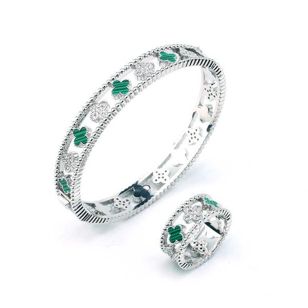 charm bracelets hollow men bracelets gold plated diamond rings four leaf clover green acrylic women bangl beads zircon steel wide bangle for, Golden;silver
charm bracelets hollow men bracelets gold plated diamond rings four leaf clover green acrylic women bangl beads zircon steel wide bangle for, Golden;silver