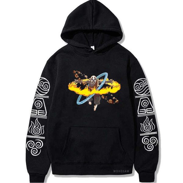 men's hoodies sweatshirts funny anime avatar the last airbender hoodies manga aang/momo friends graphic streetwear 90s vintage winter s, Black
men's hoodies sweatshirts funny anime avatar the last airbender hoodies manga aang/momo friends graphic streetwear 90s vintage winter s, Black