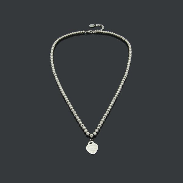 pendant necklaces womens single heart round bead chain designer jewelry blue/pink/red with drip oil complete brand as wedding christmas gift, Silver
pendant necklaces womens single heart round bead chain designer jewelry blue/pink/red with drip oil complete brand as wedding christmas gift, Silver
