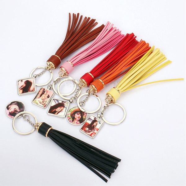 tassel leather sublimation blank keychains designer accessoy diy round square keychain wallet handbag car key ring jewelry for woman man fri, Silver
tassel leather sublimation blank keychains designer accessoy diy round square keychain wallet handbag car key ring jewelry for woman man fri, Silver