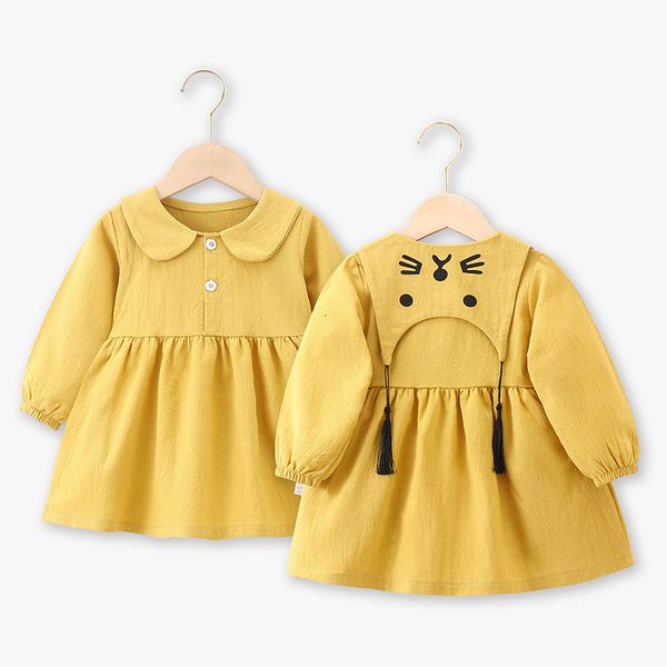 girl s dresses girls dress spring autumn long sleeved fringed lapel cute turn down collar baby 1 6year clothes 221118, Red;yellow
girl s dresses girls dress spring autumn long sleeved fringed lapel cute turn down collar baby 1 6year clothes 221118, Red;yellow