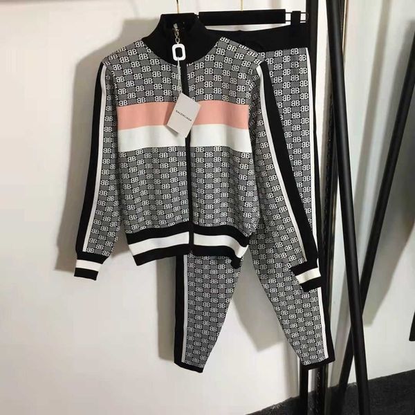 women's two piece pants namou drane spring suit 2022 new internet celebrity knitted sweater pants sporty casual fashion two-piece set o, White
women's two piece pants namou drane spring suit 2022 new internet celebrity knitted sweater pants sporty casual fashion two-piece set o, White