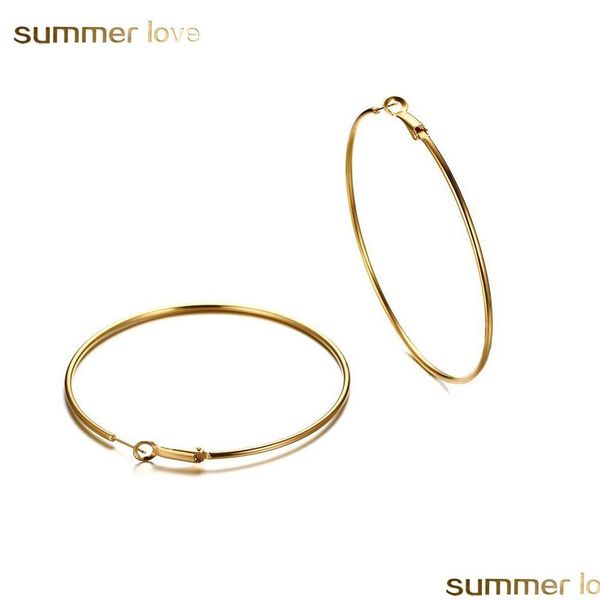 hoop huggie fashion stainless steel hoop earring new polishing simple circle women sier gold color earrings drop deli dhwna, Golden;silver
hoop huggie fashion stainless steel hoop earring new polishing simple circle women sier gold color earrings drop deli dhwna, Golden;silver