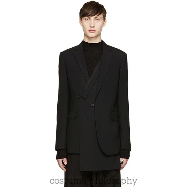 men's suits blazers s6xlhomemade black business casual men's suit with double row button splicing design formal suit s6xl 221119, White;black
men's suits blazers s6xlhomemade black business casual men's suit with double row button splicing design formal suit s6xl 221119, White;black