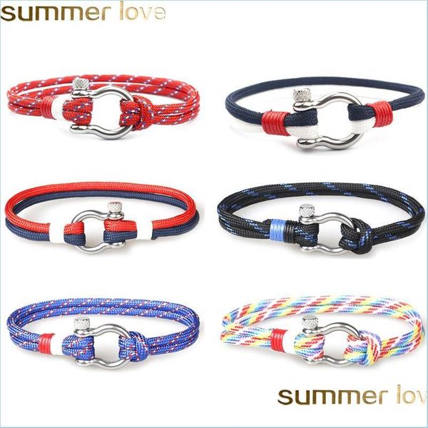 charm bracelets fashion buckles survival bracelet navy style braided rope stainless steel charm paracord for men women jewelry gifts dhvec, Golden;silver
charm bracelets fashion buckles survival bracelet navy style braided rope stainless steel charm paracord for men women jewelry gifts dhvec, Golden;silver