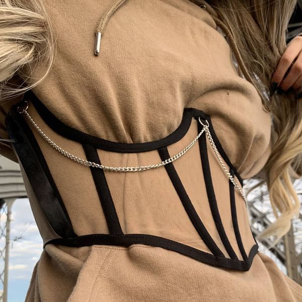 women's tanks camis belts for women lace up wide belt mesh elegant women metal chain straps female stretchy wide belt ladies asymmetry, White
women's tanks camis belts for women lace up wide belt mesh elegant women metal chain straps female stretchy wide belt ladies asymmetry, White