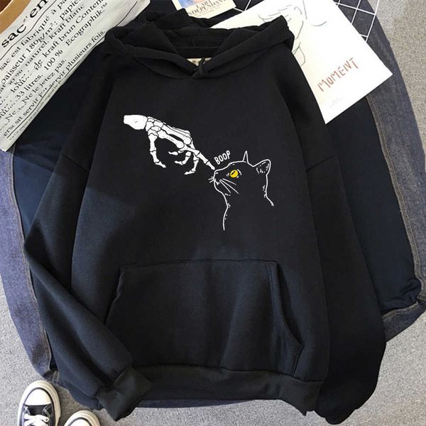 men's hoodies sweatshirts funny hoodies cat and skeleton hand kawaii men's sweatshirt punk hip hop brand men hoodie harajuku stree, Black
men's hoodies sweatshirts funny hoodies cat and skeleton hand kawaii men's sweatshirt punk hip hop brand men hoodie harajuku stree, Black