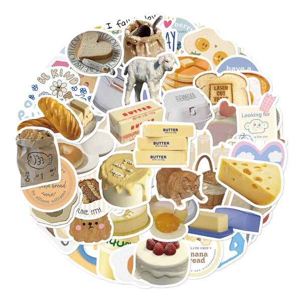 60pcs waterproof skateboard stickers butter bread cheese cake for car lappad bicycle motorcycle helmet ps4 phone diy decals pvc guitar stick
60pcs waterproof skateboard stickers butter bread cheese cake for car lappad bicycle motorcycle helmet ps4 phone diy decals pvc guitar stick