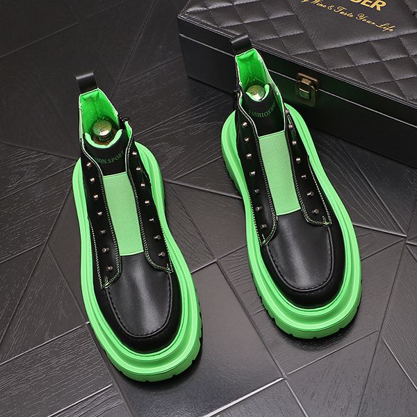 luxury designer party dress wedding shoes british style high breathable casual sneakers round toe thick bottom business leisure driving walk, Black
luxury designer party dress wedding shoes british style high breathable casual sneakers round toe thick bottom business leisure driving walk, Black