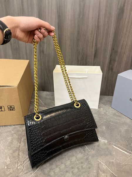 designer bags women's hourglass bag crocodile pattern tote bags half moon crossbody luxury handle leather classic shoulder bag letter b
designer bags women's hourglass bag crocodile pattern tote bags half moon crossbody luxury handle leather classic shoulder bag letter b