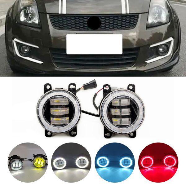 car fog light assembly led lens angel eye daytime running lamp drl for suzuki jimny grand vitara swift splash sx4 xl7 ignis alto
car fog light assembly led lens angel eye daytime running lamp drl for suzuki jimny grand vitara swift splash sx4 xl7 ignis alto