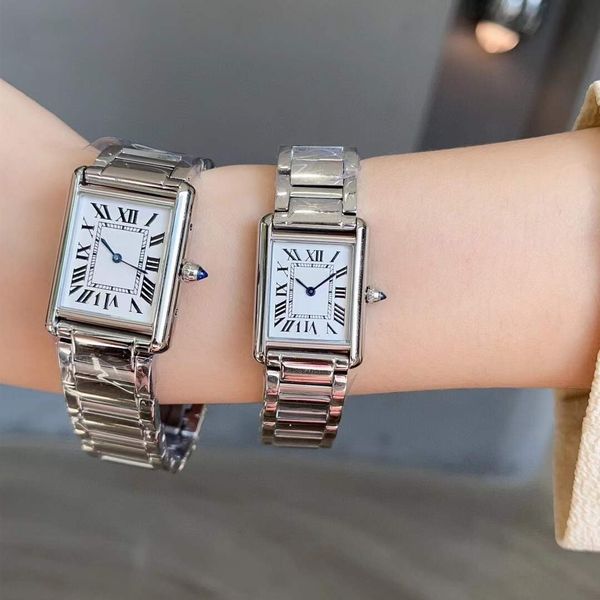 new women francaise roman numerals wristwatch minimalist geometric tank watches blue pointer rectangle clock stainless steel must quartz wat, Slivery;brown
new women francaise roman numerals wristwatch minimalist geometric tank watches blue pointer rectangle clock stainless steel must quartz wat, Slivery;brown