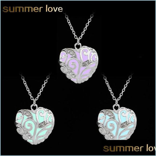 pendant necklaces new luminous pendant necklaces for women glow in the dark hollow peach heart neck crystal necklace sier chain chri dharp, Silver
pendant necklaces new luminous pendant necklaces for women glow in the dark hollow peach heart neck crystal necklace sier chain chri dharp, Silver