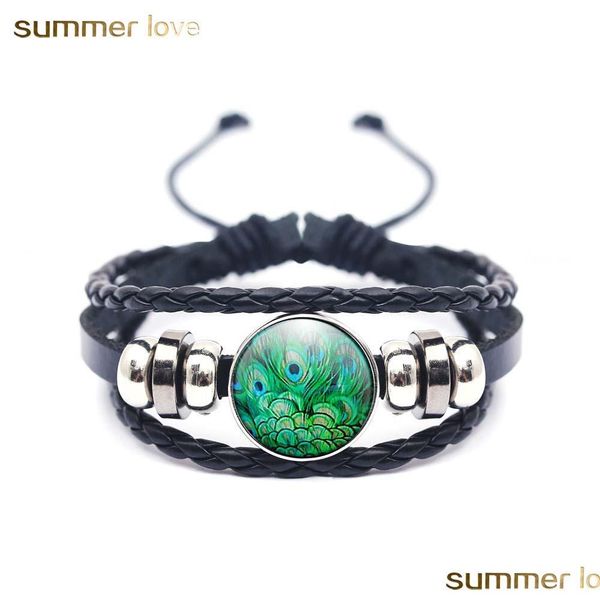 other bracelets new design peacock feather bracelets om yoga chakra pendant fashion glass dome sacred geometry bracelet for women gi dhpar, Golden;silver
other bracelets new design peacock feather bracelets om yoga chakra pendant fashion glass dome sacred geometry bracelet for women gi dhpar, Golden;silver