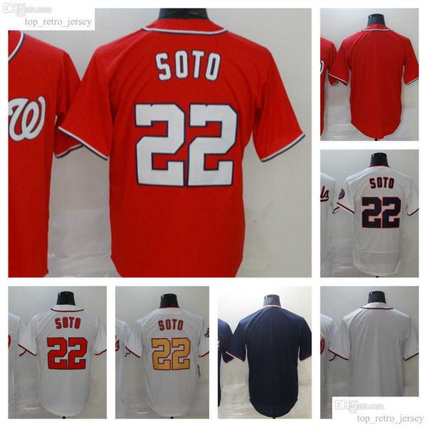 2022-23 new baseball jersey stitched 22 juan soto jerseys men size s-xxxl home away red white, Blue;black
2022-23 new baseball jersey stitched 22 juan soto jerseys men size s-xxxl home away red white, Blue;black