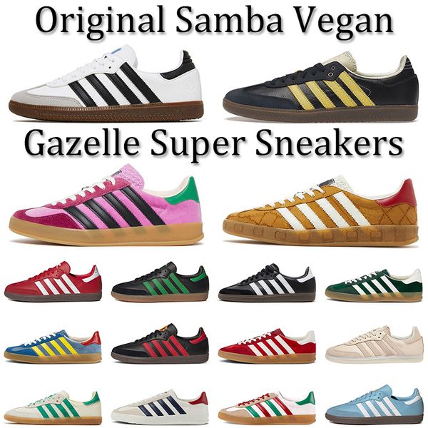 luxury fashion designer casual samba shoes vegan white black gum red gazelles trainers monogram suede pink blue wales bonner cream green pla
luxury fashion designer casual samba shoes vegan white black gum red gazelles trainers monogram suede pink blue wales bonner cream green pla