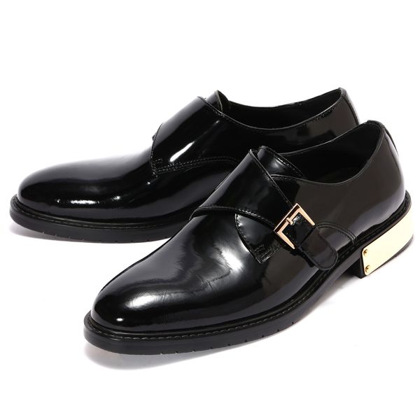 genuine leather gold metal buckle derby shoes handmade 2022 cowskin formal business shoes mens oxfords 38-45, Black
genuine leather gold metal buckle derby shoes handmade 2022 cowskin formal business shoes mens oxfords 38-45, Black