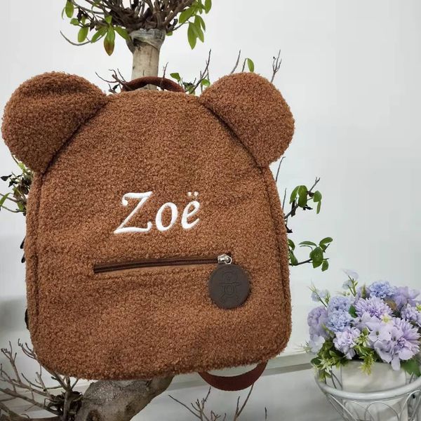 school bags personalised embroidery bear backpack embroidered portable children travel shopping rucksack women's cute shoulder 221118
school bags personalised embroidery bear backpack embroidered portable children travel shopping rucksack women's cute shoulder 221118