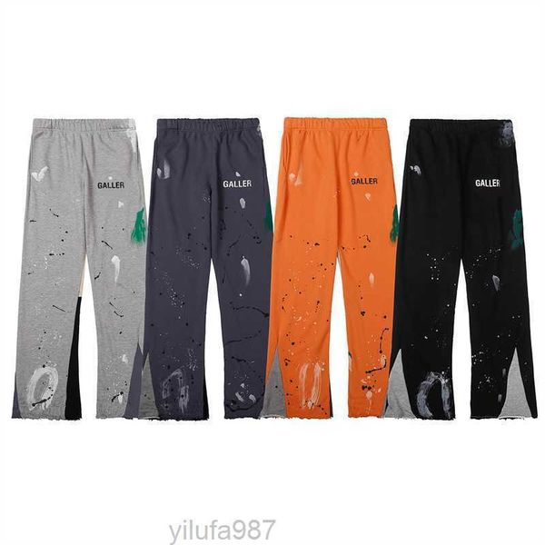 men's pants men galleries sweatpants dept speckled letter print women's couple loose versatile casual straight, Black
men's pants men galleries sweatpants dept speckled letter print women's couple loose versatile casual straight, Black