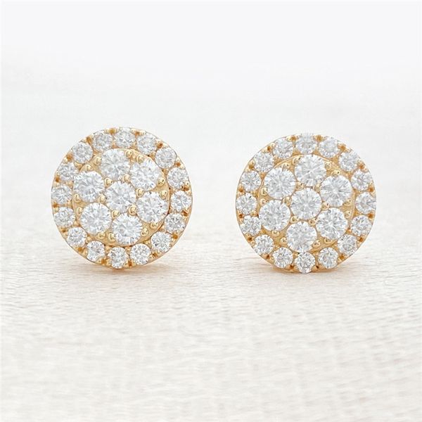 men women fancy earrings 10k gold bling moissanite diamond earrings studs nice gift for friends, Golden;silver
men women fancy earrings 10k gold bling moissanite diamond earrings studs nice gift for friends, Golden;silver