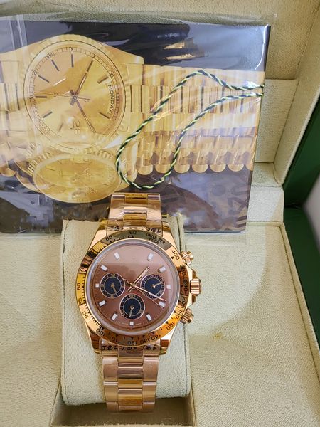 with original box luxury mens watches 116500ln watch montre de luxe automatic wristwatches steel ring bezel 316l adustable folding buckle 20, Slivery;brown
with original box luxury mens watches 116500ln watch montre de luxe automatic wristwatches steel ring bezel 316l adustable folding buckle 20, Slivery;brown