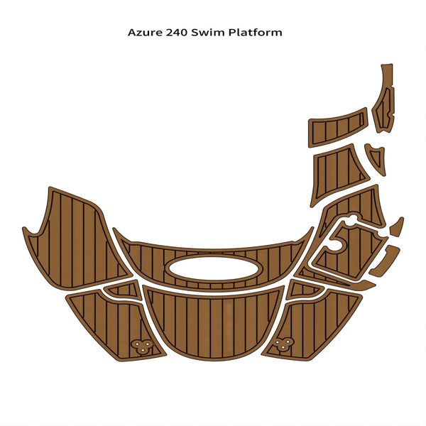 azure 240 swim platfrom step pad boat eva foam faux teak deck floor mat flooring 
azure 240 swim platfrom step pad boat eva foam faux teak deck floor mat flooring