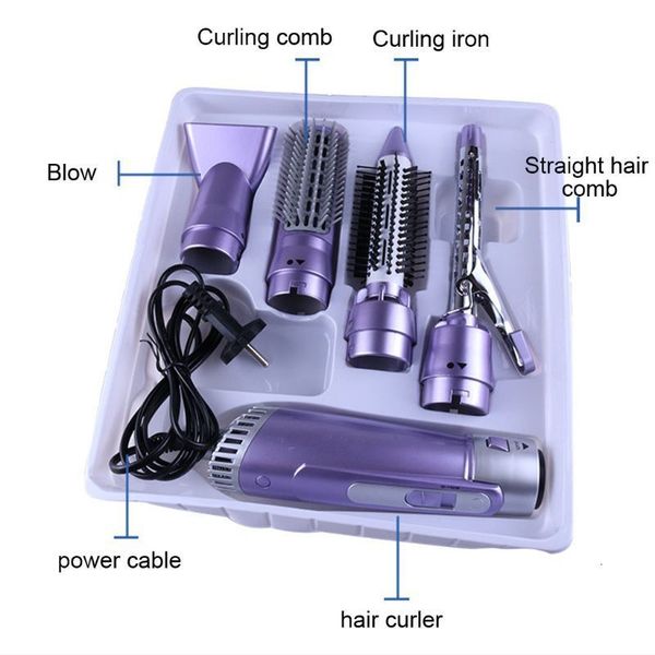 curling irons 4 in 1 multifunction hair dryer curler professional air brush iron straightener heating comb electric styling tools 221119
curling irons 4 in 1 multifunction hair dryer curler professional air brush iron straightener heating comb electric styling tools 221119