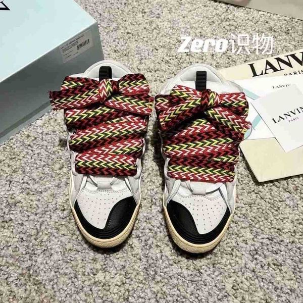 luxury lanvins dress shoes fashion brand designer men women sneakers bread shoes original thick soled casual sneaker 2023, Black
luxury lanvins dress shoes fashion brand designer men women sneakers bread shoes original thick soled casual sneaker 2023, Black