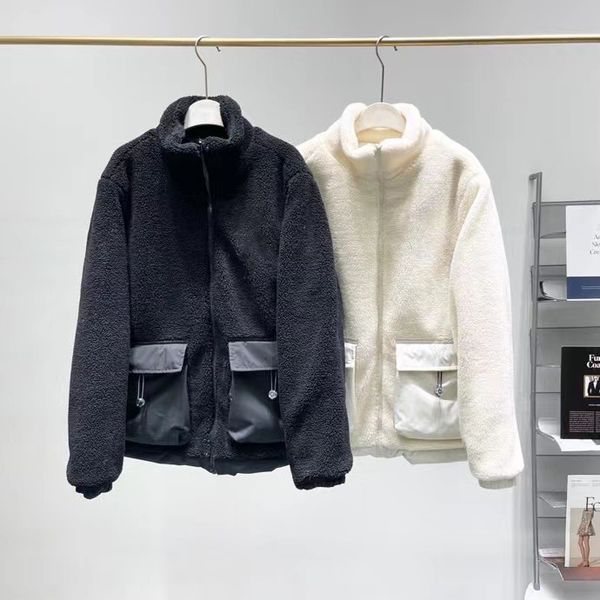 women's jackets luxury designer couple grade lamb velvet men's jacket zipper coats warm wool jackets male winter thick designer cl, Black;brown
women's jackets luxury designer couple grade lamb velvet men's jacket zipper coats warm wool jackets male winter thick designer cl, Black;brown
