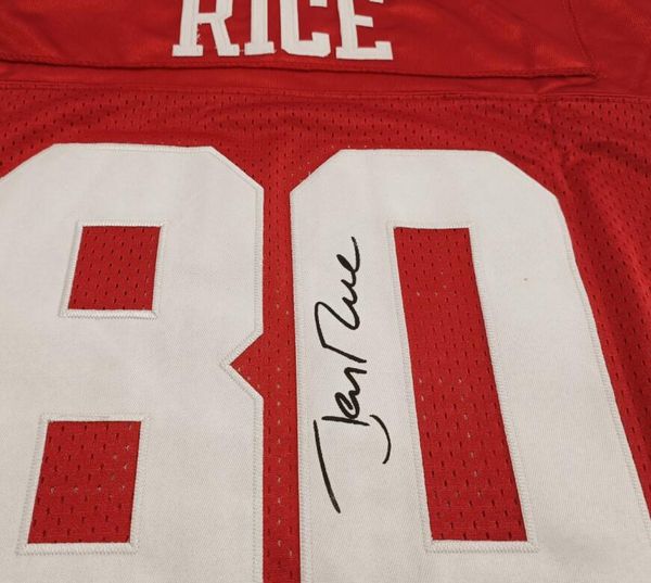 jerry rice montana signed autograph signatured autographed auto jersey shirts, Black;red
jerry rice montana signed autograph signatured autographed auto jersey shirts, Black;red
