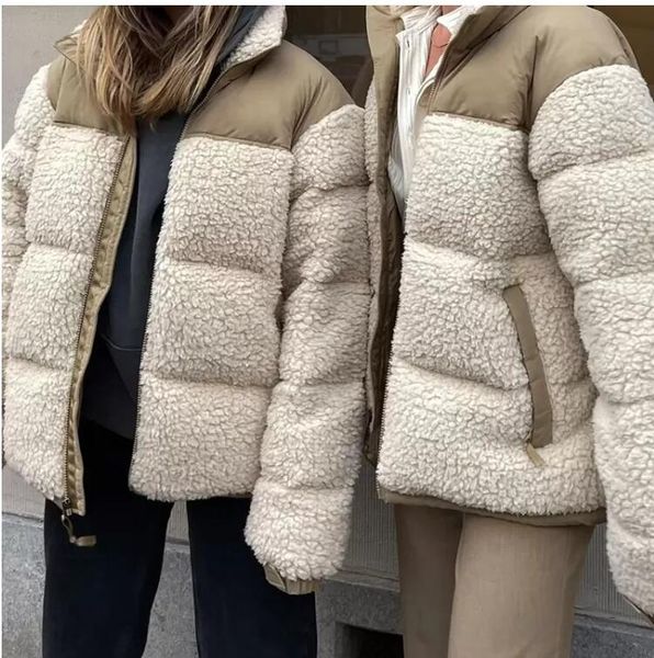 winter fleece jacket women faux shearling outerwear coats female suede fur jackets coat warm thickened lamb puffer, Black
winter fleece jacket women faux shearling outerwear coats female suede fur jackets coat warm thickened lamb puffer, Black