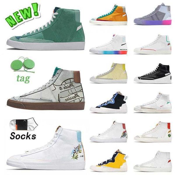 2022 shoes authentic nk blazer mid 77 vintage running shoes jade ash green pregame pack motivation indigo have a gj, Black
2022 shoes authentic nk blazer mid 77 vintage running shoes jade ash green pregame pack motivation indigo have a gj, Black