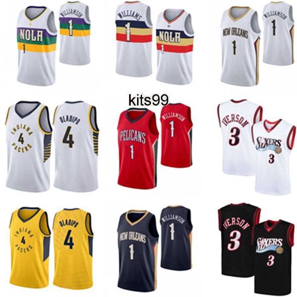 mens zion 1 williamson victor 4 oladipo allen 3 iverson basketball jerseys jersey reggie 31 miller retro, Black;red
mens zion 1 williamson victor 4 oladipo allen 3 iverson basketball jerseys jersey reggie 31 miller retro, Black;red