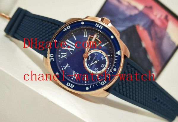 seller diver men's wristwatches blue dial and rubber 18k rose gold mens automatic mechanical movement watches, Slivery;brown
seller diver men's wristwatches blue dial and rubber 18k rose gold mens automatic mechanical movement watches, Slivery;brown