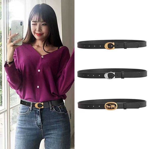 belts adhesives 2022 autumn winter new c-buckle men's fashionable versatile simple and suitable for smooth buckle women's belt, Black;brown
belts adhesives 2022 autumn winter new c-buckle men's fashionable versatile simple and suitable for smooth buckle women's belt, Black;brown