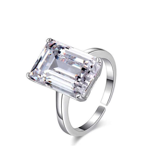 solitaire emerald cut silver rings promise crystal engagement ring for women, Golden;silver
solitaire emerald cut silver rings promise crystal engagement ring for women, Golden;silver