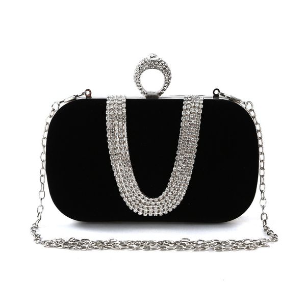 r evening bags women clutch u-shaped diamond-encrusted handmade party clutch makeup dress bridal bag
r evening bags women clutch u-shaped diamond-encrusted handmade party clutch makeup dress bridal bag