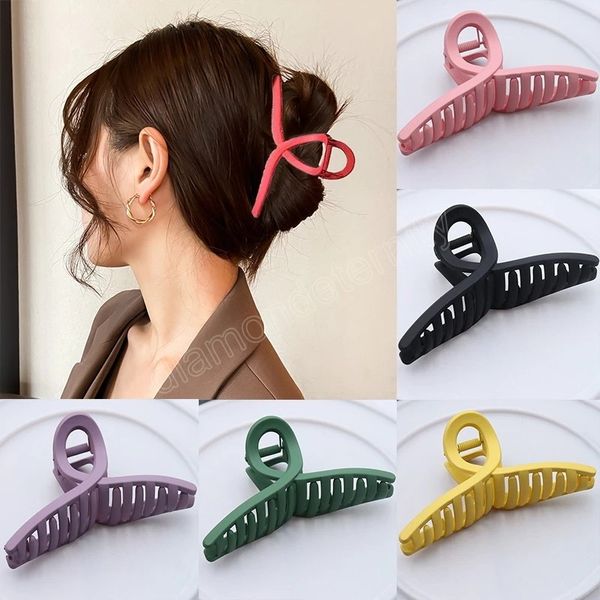 women frosted plastic hair claw large size cross clamps crab hair clip fashion hair accessories, Slivery;golden
women frosted plastic hair claw large size cross clamps crab hair clip fashion hair accessories, Slivery;golden