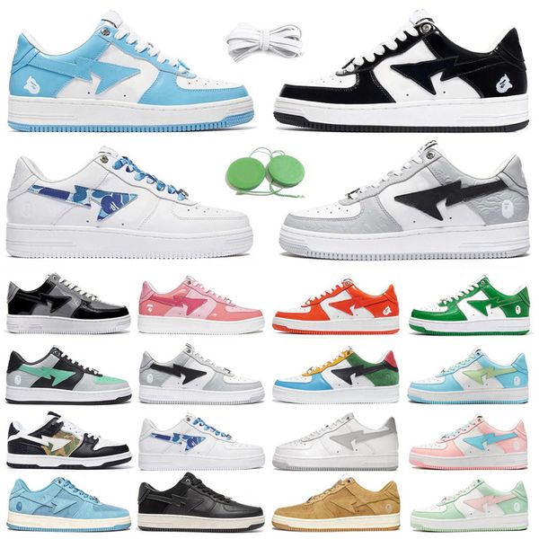 bapestas baped ape men running shoes bapesta patent leather blue orange green black white pastel camo beige tokyo mens trainers sports sneak
bapestas baped ape men running shoes bapesta patent leather blue orange green black white pastel camo beige tokyo mens trainers sports sneak