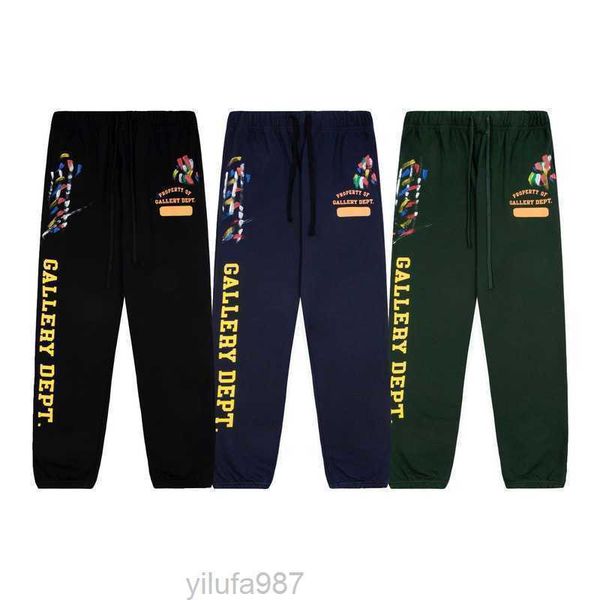 men's pants fashion galleryes casual dept 2022 spring autumn women's lovers' clothes american street brand letter printed leg, Black
men's pants fashion galleryes casual dept 2022 spring autumn women's lovers' clothes american street brand letter printed leg, Black