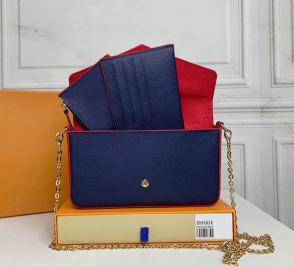 messenger bags blue handbag designer bags card holder 3pcs set womans fashion ladies chain luxury mini pochette p pursas wallet envelope cro
messenger bags blue handbag designer bags card holder 3pcs set womans fashion ladies chain luxury mini pochette p pursas wallet envelope cro