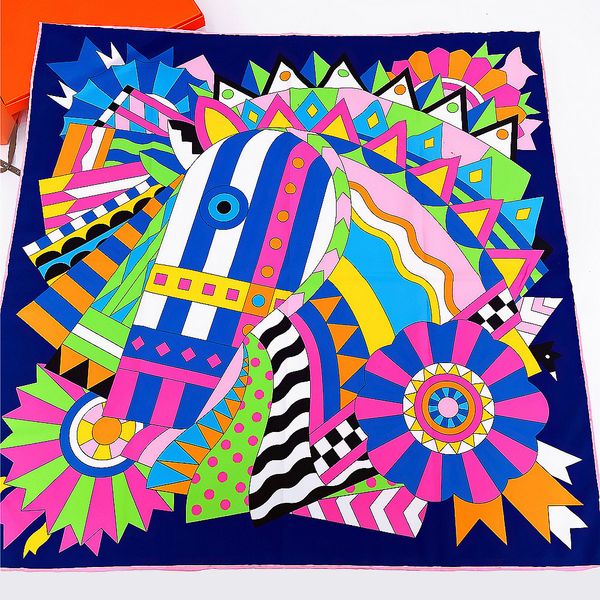 scarves 90cm luxury brand twill 100 silk scarf hand rolled edges square women hijab foulard headband fashion bandana 221119, Blue;gray
scarves 90cm luxury brand twill 100 silk scarf hand rolled edges square women hijab foulard headband fashion bandana 221119, Blue;gray