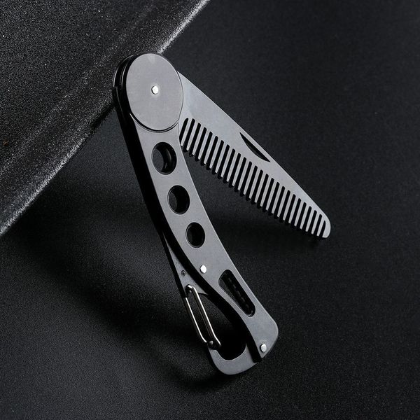 hair brushes 1pcs men beard styling comb stainless steel folding anti static mustache hairdressing tools wholesale 221119, Silver
hair brushes 1pcs men beard styling comb stainless steel folding anti static mustache hairdressing tools wholesale 221119, Silver