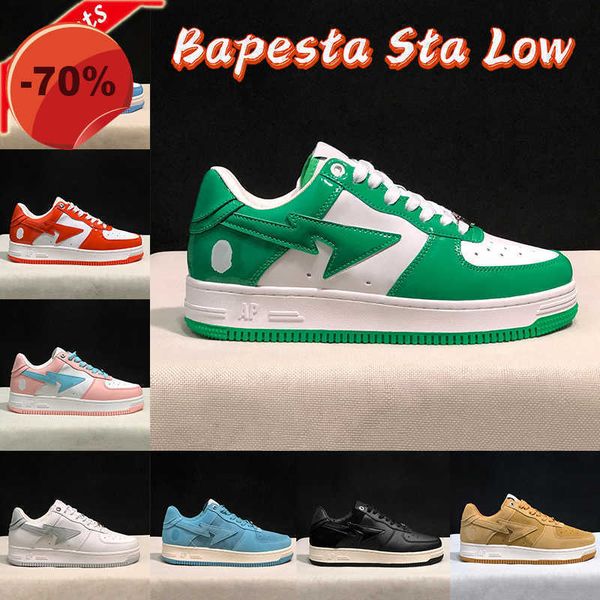 casual shoes sneakers designer sneaker grey pink beige leather black white luxury bapesta sk8 sta low nigo bathing apes men women
casual shoes sneakers designer sneaker grey pink beige leather black white luxury bapesta sk8 sta low nigo bathing apes men women