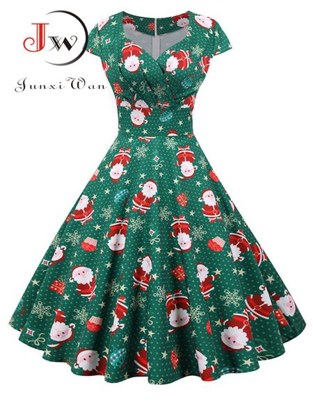 casual dresses christmas party dress women short sleeve v neck elegant vintage print xmas year prom sundress 3xl robe 221119, Black;gray
casual dresses christmas party dress women short sleeve v neck elegant vintage print xmas year prom sundress 3xl robe 221119, Black;gray
