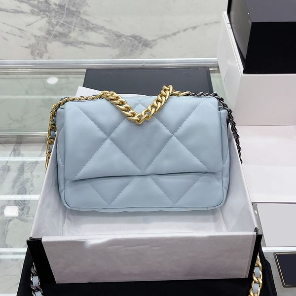 womens classic flap 19 lambskin quilted bags genuine leather black blue white black 4 colors gold metal hardware turn lock crossbody shoulde
womens classic flap 19 lambskin quilted bags genuine leather black blue white black 4 colors gold metal hardware turn lock crossbody shoulde
