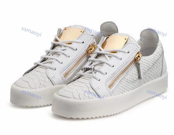 italy luxe design shoes genuine leather casual shoes golden zipper men and women low zip sneakers trainers 35 gz giuseppes zanotties hko, Black
italy luxe design shoes genuine leather casual shoes golden zipper men and women low zip sneakers trainers 35 gz giuseppes zanotties hko, Black