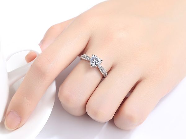 fine heart ring real 925 sterling silver wedding rings for women cz diamond engagement rings jewelry, Golden;silver
fine heart ring real 925 sterling silver wedding rings for women cz diamond engagement rings jewelry, Golden;silver